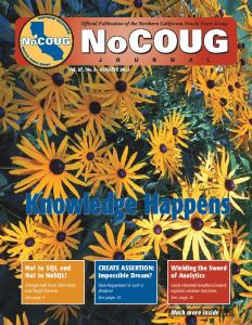 NoCOUG Journal Summer 2013