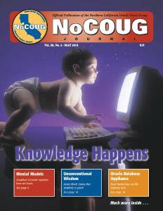 NoCOUG Journal Spring 2014